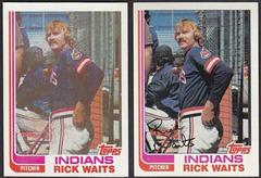 Rick Waits [Blackless] #573 Baseball Cards 1982 Topps Prices