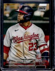 Nelson Cruz [Wave] #145 Baseball Cards 2022 Stadium Club Chrome Prices