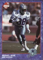Michael Irvin #46 Football Cards 1993 Collector's Edge Prices