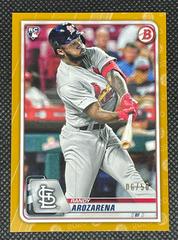 Randy Arozarena [Gold] #24 Baseball Cards 2020 Bowman Prices