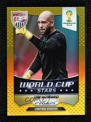 Tim Howard [Gold Prizm] #42 Soccer Cards 2014 Panini Prizm World Cup Stars Prices