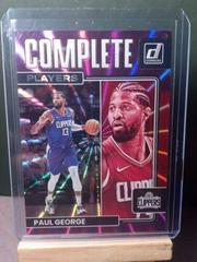 Paul George [Purple Laser] #5 Basketball Cards 2022 Panini Donruss Complete Players Prices