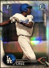 Oneal Cruz [Refractor] Baseball Cards 2016 Bowman Chrome Prospect Prices