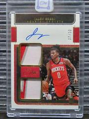 Jalen Green [Gold] #RD-JGR Basketball Cards 2021 Panini One and One Rookie Dual Jersey Autographs Prices