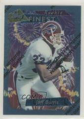 Jeff Burris #9 Football Cards 1995 Topps Finest Prices
