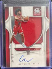 Coby White [Autograph Jersey] Basketball Cards 2019 Panini Crown Royale Prices