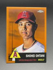 Shohei Ohtani [Orange] Baseball Cards 2022 Topps Chrome Platinum Anniversary Prices
