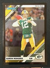 Aaron Rodgers [Black Press Proof] #98 Football Cards 2019 Donruss Prices