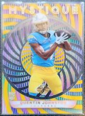 Quentin Johnston [Gold] #28 Football Cards 2023 Panini Illusions Mystique Prices