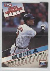 Cal Ripken, Jr #12 Baseball Cards 1995 Kraft Singles Superstars Prices