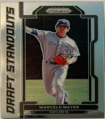 Marcelo Mayer [Silver Prizm] #DS-MM Baseball Cards 2021 Panini Prizm Draft Picks Standouts Prices