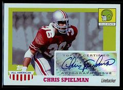 Chris Spielman Football Cards 2005 Topps All American Autograph Prices