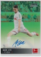 Mark Uth [Neon Green Refractor] Soccer Cards 2021 Stadium Club Chrome Bundesliga Autographs Prices