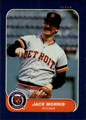 Jack Morris #48 Baseball Cards 1986 Fleer Mini Prices