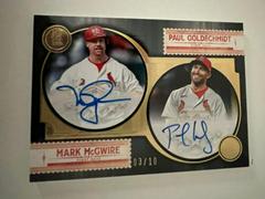 Paul Goldschmidt / Mark McGwire Baseball Cards 2022 Topps Five Star Dual Autographs Prices