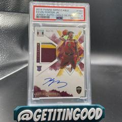 Kevin Porter Jr. [Autograph Holo Silver] #101 Basketball Cards 2019 Panini Impeccable Prices