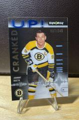 Johnny Bucyk [Blue] #CU-BU Hockey Cards 2022 Upper Deck Synergy Cranked Up Prices