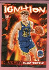 Brandin Podziemski #18 Basketball Cards 2023 Panini Hoops Ignition Prices