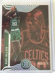Ray Allen [Ruby] Basketball Cards 2021 Panini Illusions Prices