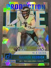 Haason Reddick [Cubic] #PDL-17 Football Cards 2023 Panini Donruss Production Line Prices