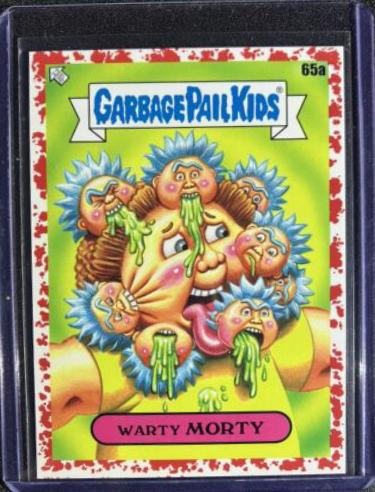 Warty Morty [Red] #65a Prices | Garbage Pail Kids Intergoolactic Mayhem ...