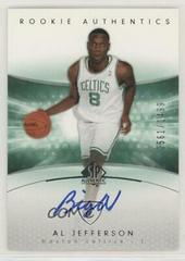 Al Jefferson [Autograph] Basketball Cards 2004 SP Authentic Prices