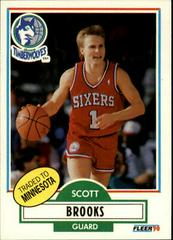 Scott Brooks Basketball Cards 1990 Fleer Prices