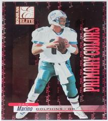 Dan Marino Football Cards 2001 Panini Donruss Elite Primary Colors Prices