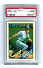 George Brett #700 Baseball Cards 1988 Topps Tiffany Prices