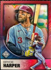 Bryce Harper [Red Refractor] #47 Baseball Cards 2023 Topps Transcendent Prices