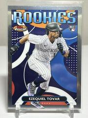 Ezequiel Tovar Baseball Cards 2023 Topps Finest Rookies Design Variation Prices
