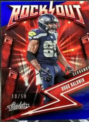 Doug Baldwin [Spectrum Blue] #10 Football Cards 2023 Panini Absolute Rock Out Prices