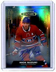 Nick Suzuki [Autograph] #2 Hockey Cards 2021 Upper Deck Stature Prices