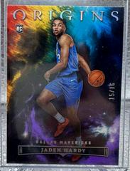 Jaden Hardy [Purple] #99 Basketball Cards 2022 Panini Origins Prices
