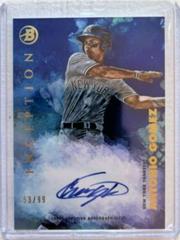 Antonio Gomez [Blue] Baseball Cards 2021 Bowman Inception Autographs Prices