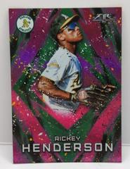 Rickey Henderson [Magenta] #88 Baseball Cards 2017 Topps Fire Prices