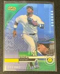 Sammy Sosa [Techno Reciprocal] #R69 Baseball Cards 1999 Upper Deck Ionix Prices
