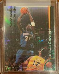 Kevin Garnett [Refractor w/ Coating] Basketball Cards 1998 Finest Prices