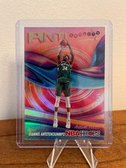 Giannis Antetokounmpo [Artist Proof] #8 Basketball Cards 2023 Panini Hoops Anti Gravity Prices