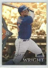 David Wright #23 Baseball Cards 2014 Bowman Platinum Prices