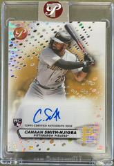 Canaan Smith Njigba [Gold] Baseball Cards 2023 Topps Pristine Autographs Prices