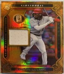 Elly De La Cruz [Holo Gold] #GSS-ED Baseball Cards 2023 Panini Chronicles Gold Standard Swatches Prices