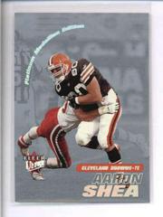 Aaron Shea [Platinum Medallion] #30P Football Cards 2001 Ultra Prices