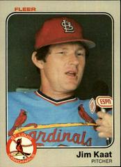Jim Kaat Baseball Cards 1983 Fleer Prices