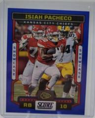 Isiah Pacheco [Showcase] #121 Football Cards 2023 Panini Score Prices