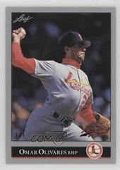 Omar Olivares Baseball Cards 1992 Leaf Prices