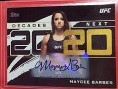 Maycee Barber [Autograph] #DN-1 Ufc Cards 2020 Topps UFC Decade's Next Prices