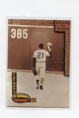 Roberto Clemente #ES9 Baseball Cards 1993 Ted Williams Co. Etched in Stone Prices