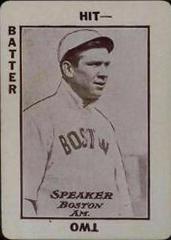 Tris Speaker Baseball Cards 1913 National Game Prices