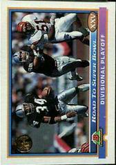 Raiders vs. Bengals #554 Football Cards 1991 Bowman Prices